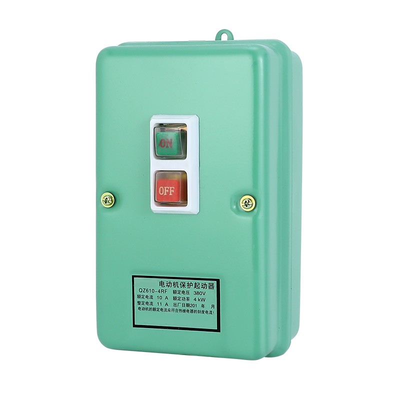 磁力启动器QZ610-4RF 10RF 17RF电动机保护器启动器Y 电磁启动器