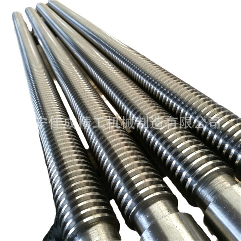 精密机床丝杆梯形矩形方牙丝杠大螺距正反牙传动升降Tr50Tr60