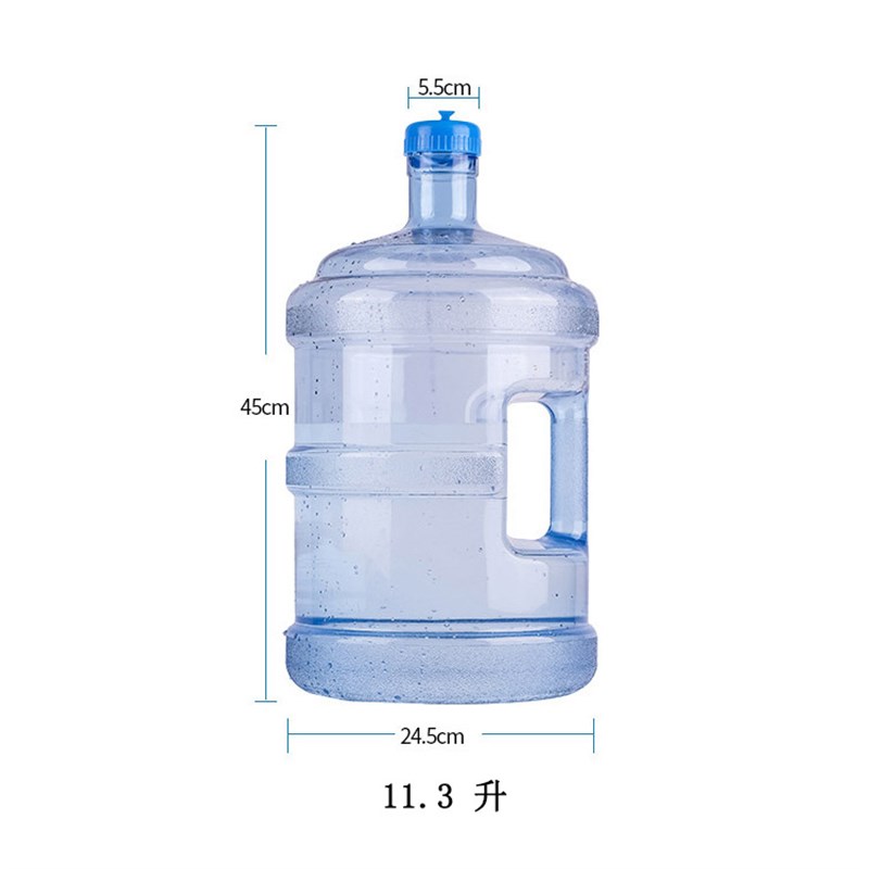 宁波手提式水桶车载7.5升纯净水桶 打水桶加厚型PC材质QS标识