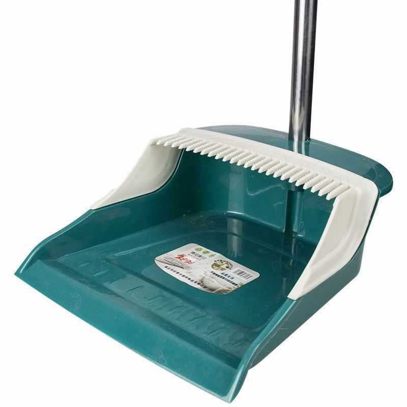 扫把簸箕套装加大加厚软毛不粘发扫把家用软毛笤帚地刮卫生间扫地