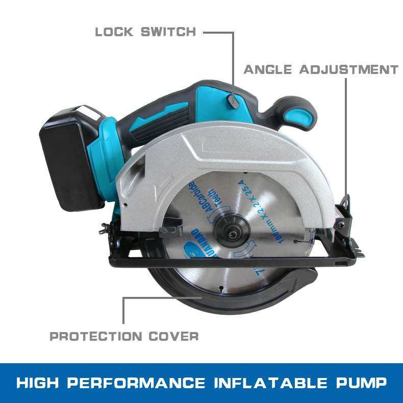 7寸锂电电圆锯 家用木材木工锯切割机 手提锯 圆盘锯充电电锯,农机/农具/农膜,割灌机/割草机/油锯,淘宝优惠券,粉丝福利购,淘宝优惠卷
