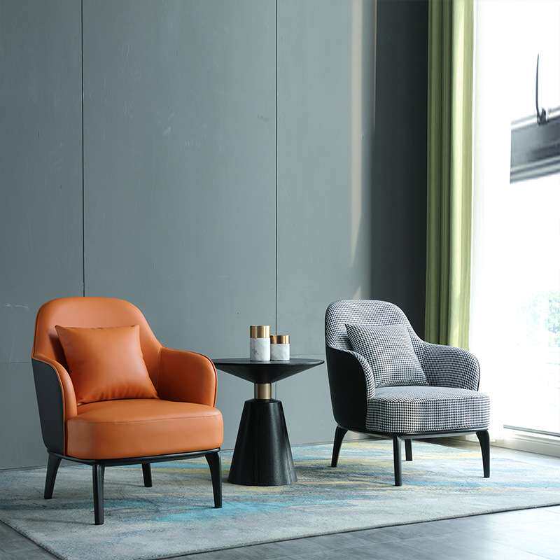 北欧设计师经典单人沙发椅现代简约小户型沙发轻奢商用洽谈沙发椅