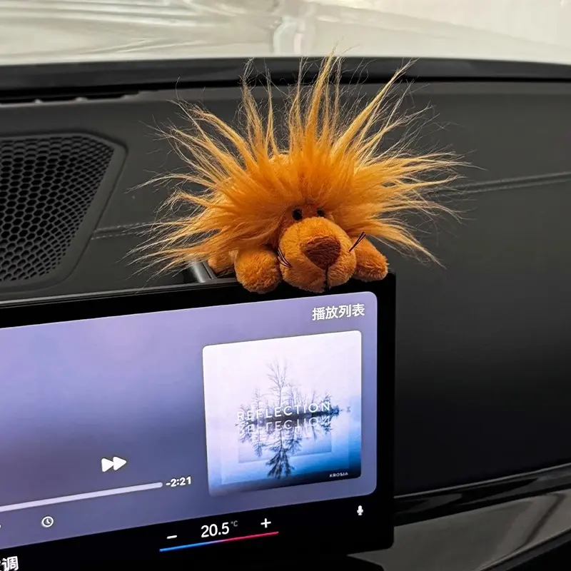 车内装饰品摆件车载汽车台车上内饰创意屏趴趴摆件屏幕