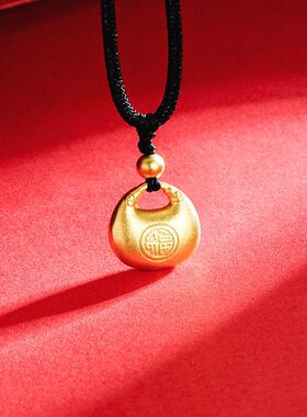 款新中链式沙金项链饰品X2271女毛衣链小众不色掉百搭仿黄金子吊