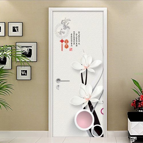 门贴纸整张木门翻新自粘卧室厨房