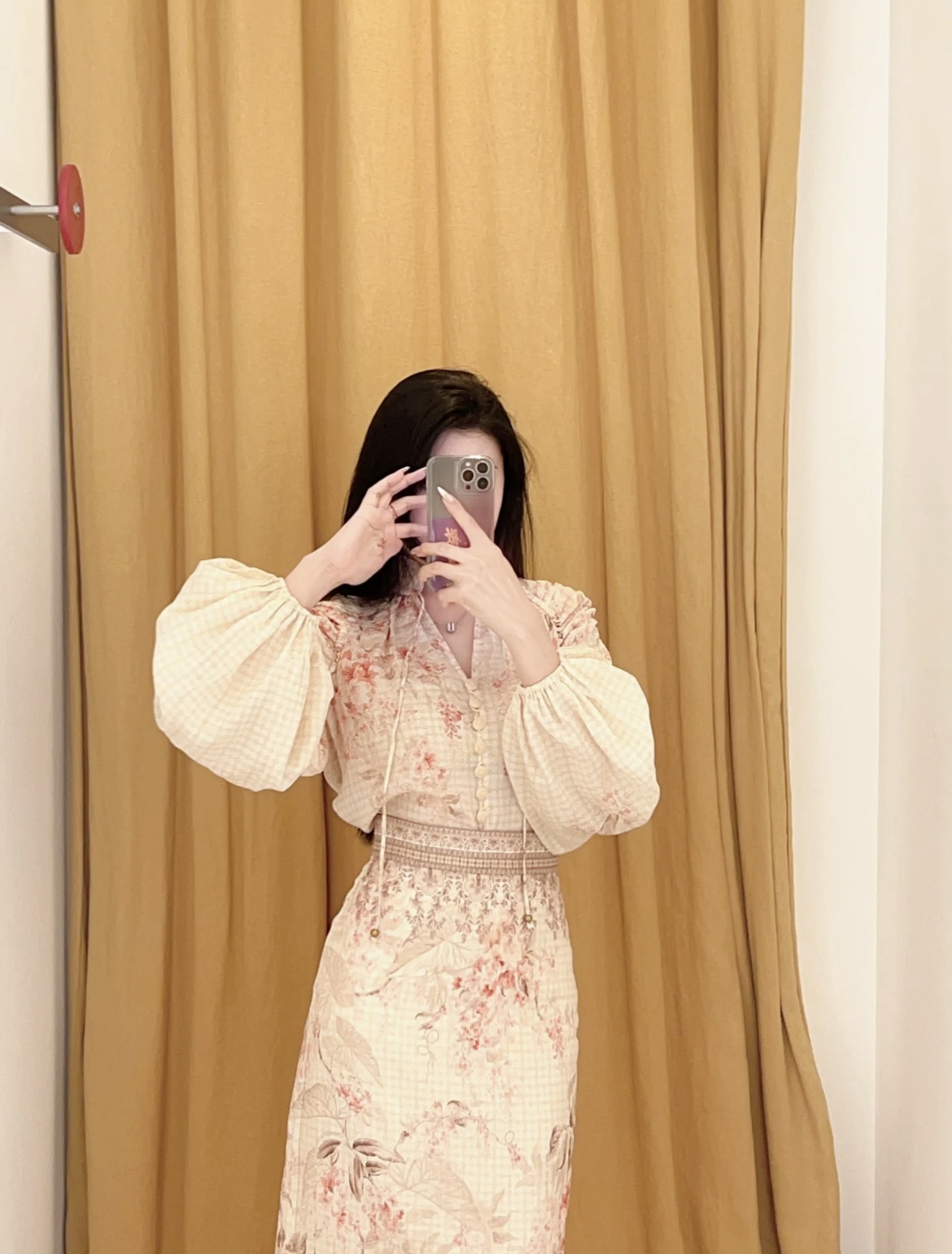 澳洲早秋女士粉色套装上衣半裙