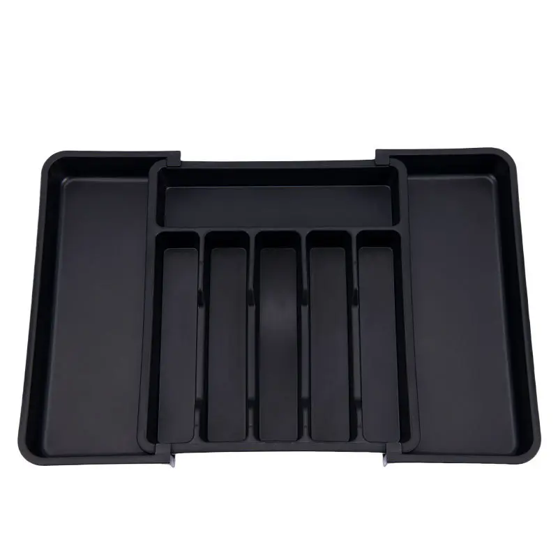 新款 expable utensil tray可扩展刀叉餐具托盘抽屉收纳