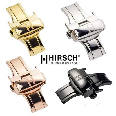 海奕施不锈钢蝴蝶扣金银黑玫瑰金