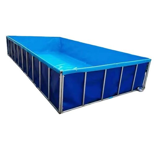 大型帆布水池 长方形支架水池 PVC帆布养殖蓄水池 可拆养鱼池家用