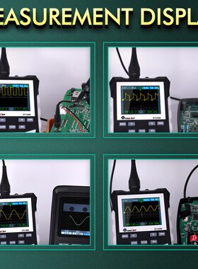 手持彩色模拟示波器ET120M波形表视波器 120MHz频率500Msps采样率