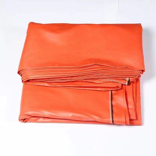 拉链正压风筒带导风筒管道 直径600正压风带 隧道矿用阻燃风筒布