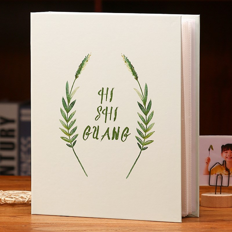 纪念册插页式家庭大容量影集5寸6寸7寸200张相册本过塑成长记娜幽