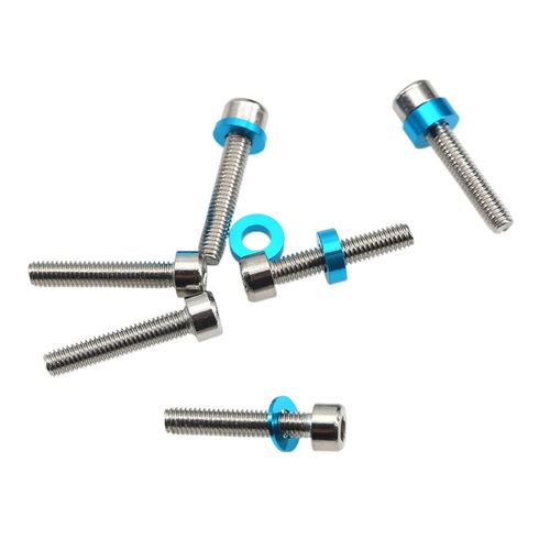 田宫RC配件M3铝合金平垫片套装TAMIYA 53539 TT02 TT01 XV01 XV02