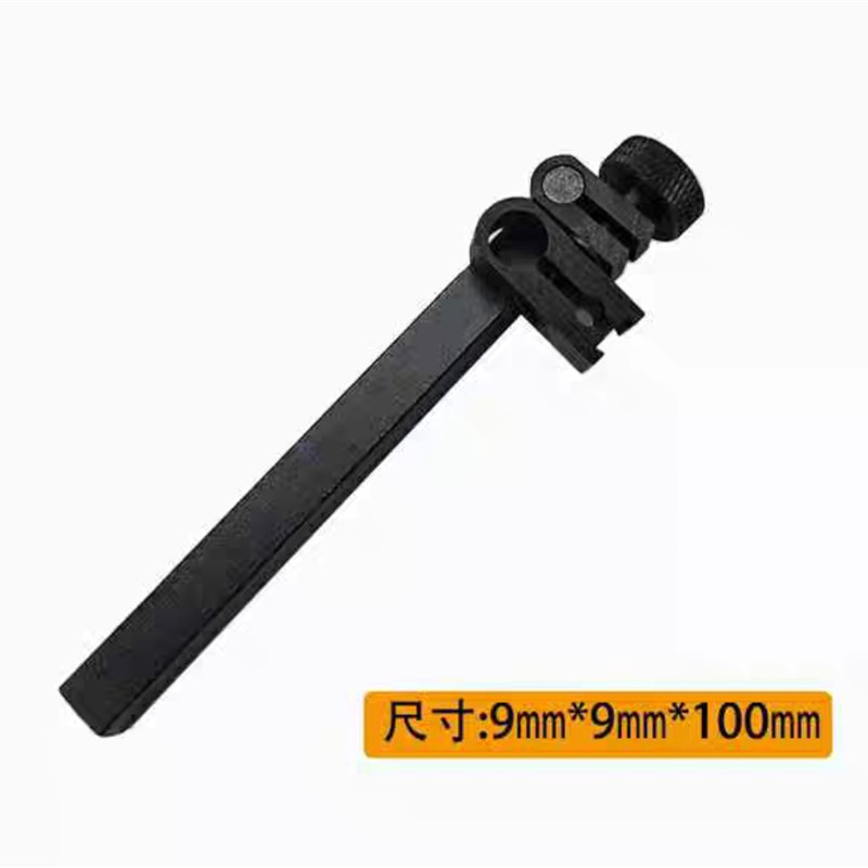 高度尺百分表千分表杠杆表夹具连接器夹表头高度尺延伸杆方杆圆杆