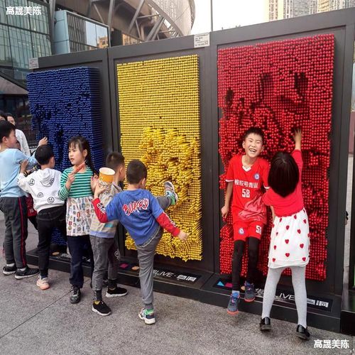 三维针雕墙大型3D人体打印机网红引流道具百变针暖场互动装置针雕