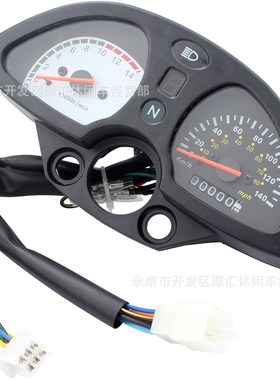 摩托配件适用ZONGSHEN LONCIN LIFAN IRBIS TTR250仪表里程速度表
