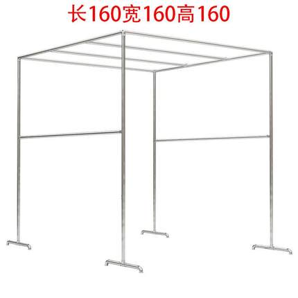 加粗钢管家用晾衣架阳台晒被架室外落地楼顶宿舍晾被架大型凉新品