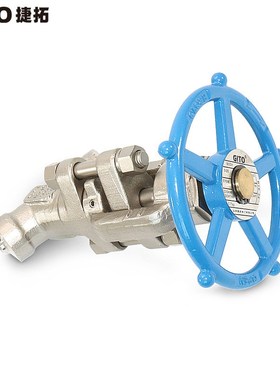 厂家直供Y型工艺截止阀 F316H工艺截止阀  4500磅工艺截止阀