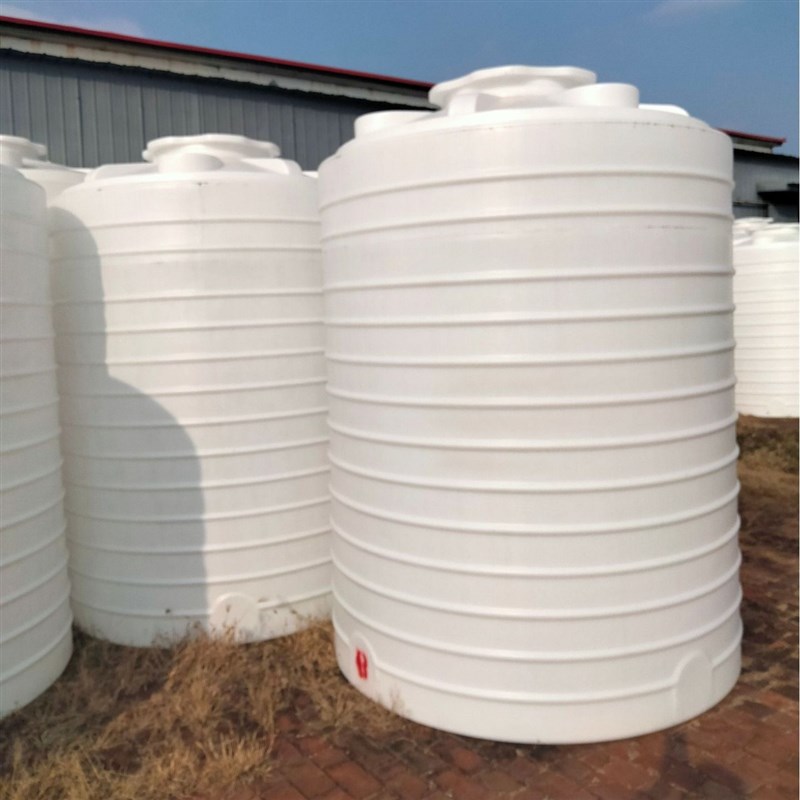 塑料水塔5吨锥底平底储水罐 户外化工10吨30吨滚塑pe水箱立式水塔