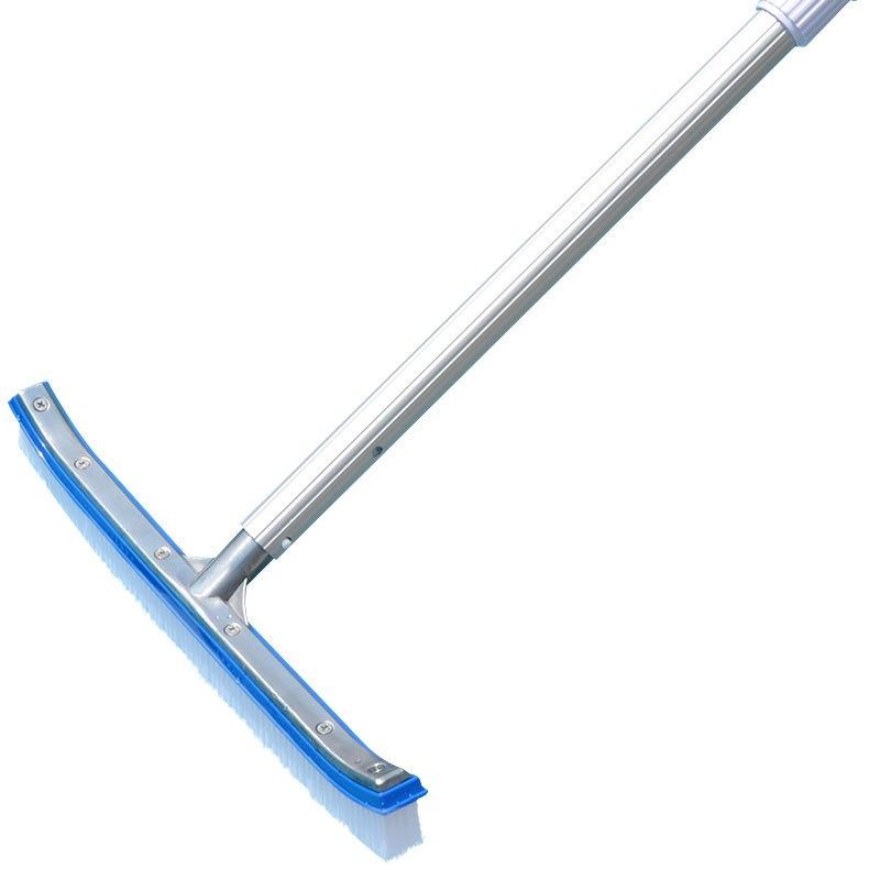 泳池清洁刷 18寸胶刷 泳池洁具清毛刷配件水疗馆泳浴池 泳池设备