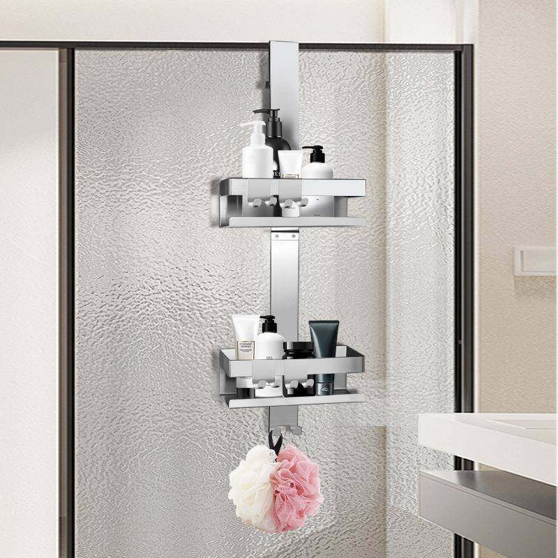 门后浴室置物架挂架免打孔壁挂分层挂篮置物架卫生间用品收纳架子,机械设备,其他机械设备,淘宝优惠券,粉丝福利购,淘宝优惠卷