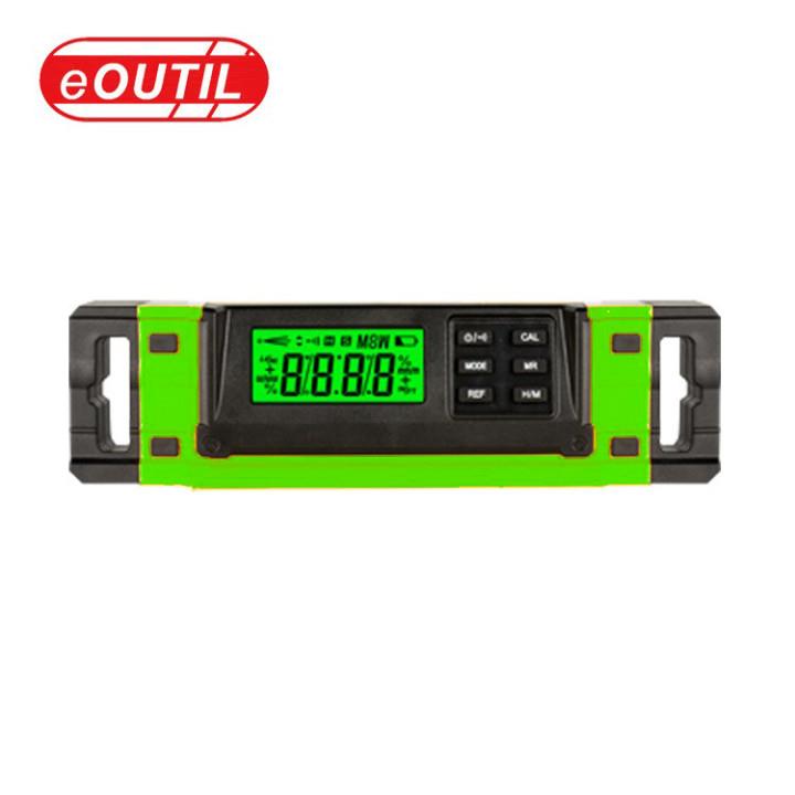 DL420数显水平尺磁性水平尺电子倾角仪LCD数显屏幕水平尺铝材外