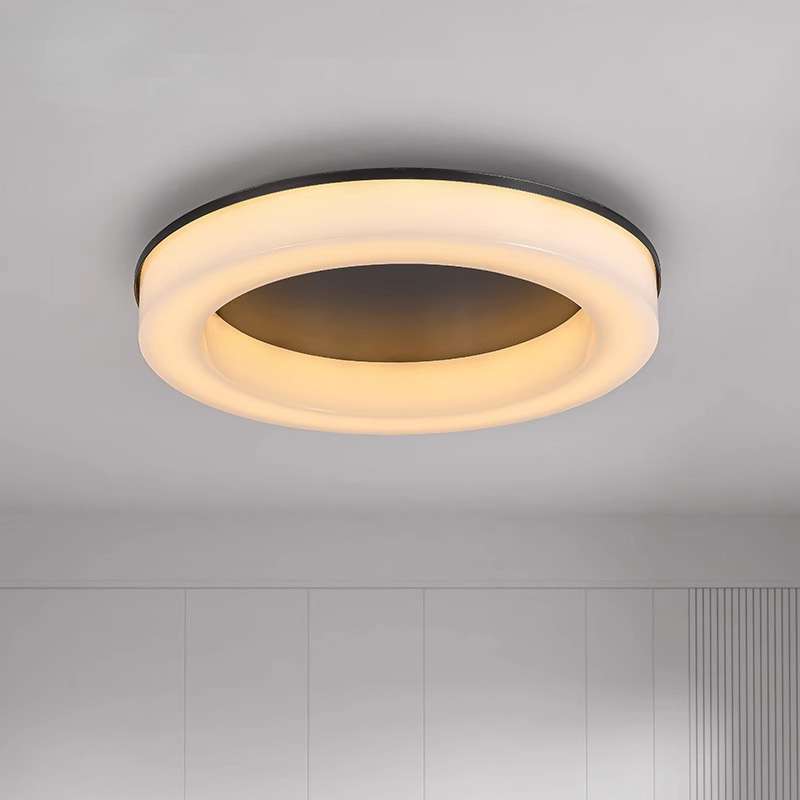 意式极简客厅吸顶灯主卧室灯现代简约北欧设计师书房餐厅圆形灯具