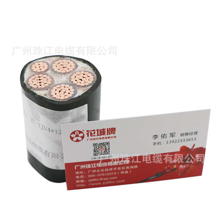 ZC-YJV4*120+1*70阻燃交联聚乙烯绝缘聚氯乙烯护套 电线电缆
