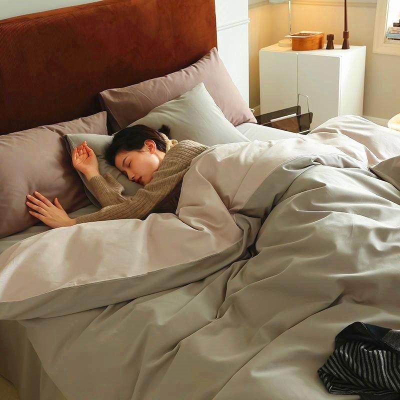 轻奢高级感100支纯棉磨毛四件套秋冬全棉被套床单长绒棉南通家纺,纺织面料/辅料/配套,纺织机械配件,淘宝优惠券,粉丝福利购,淘宝优惠卷
