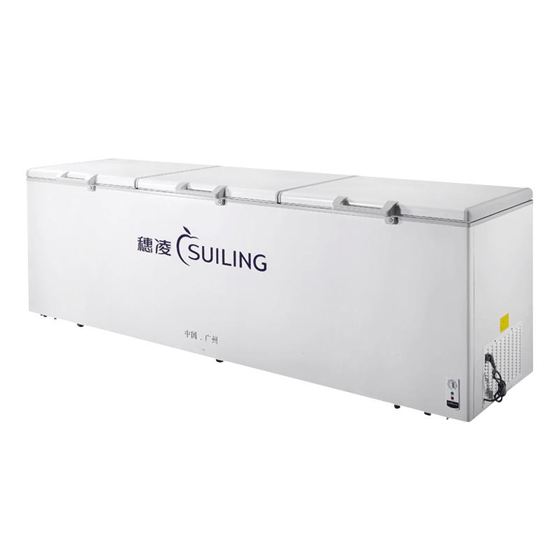 穗凌BD-508商用大冰柜卧式冷藏冷冻柜大容量冷柜雪柜急冻柜冰箱