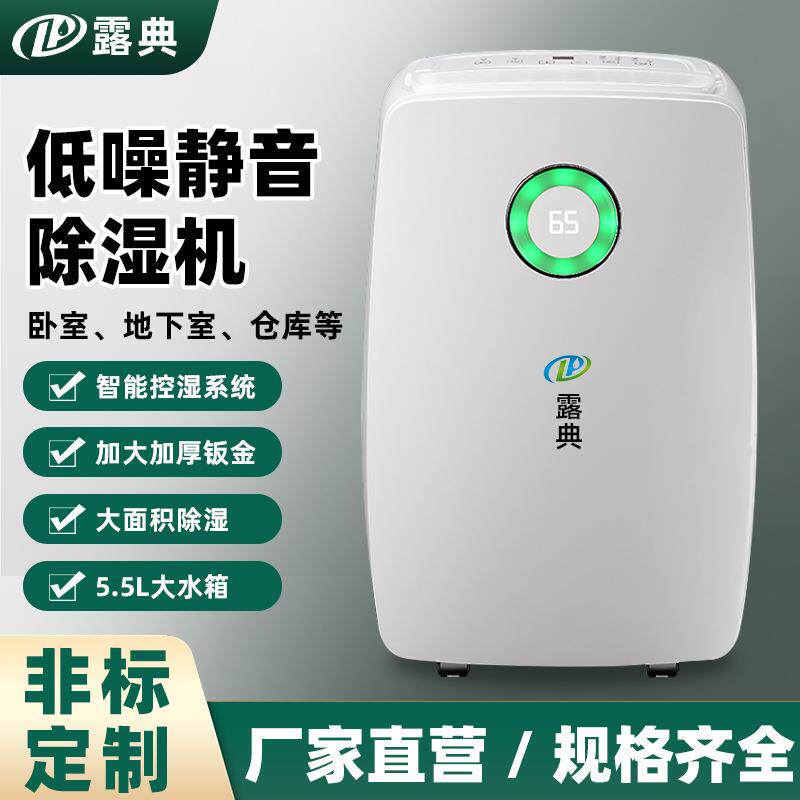 露典除湿机工厂家用大容量静音智能卧室地下室大功率小型抽湿机
