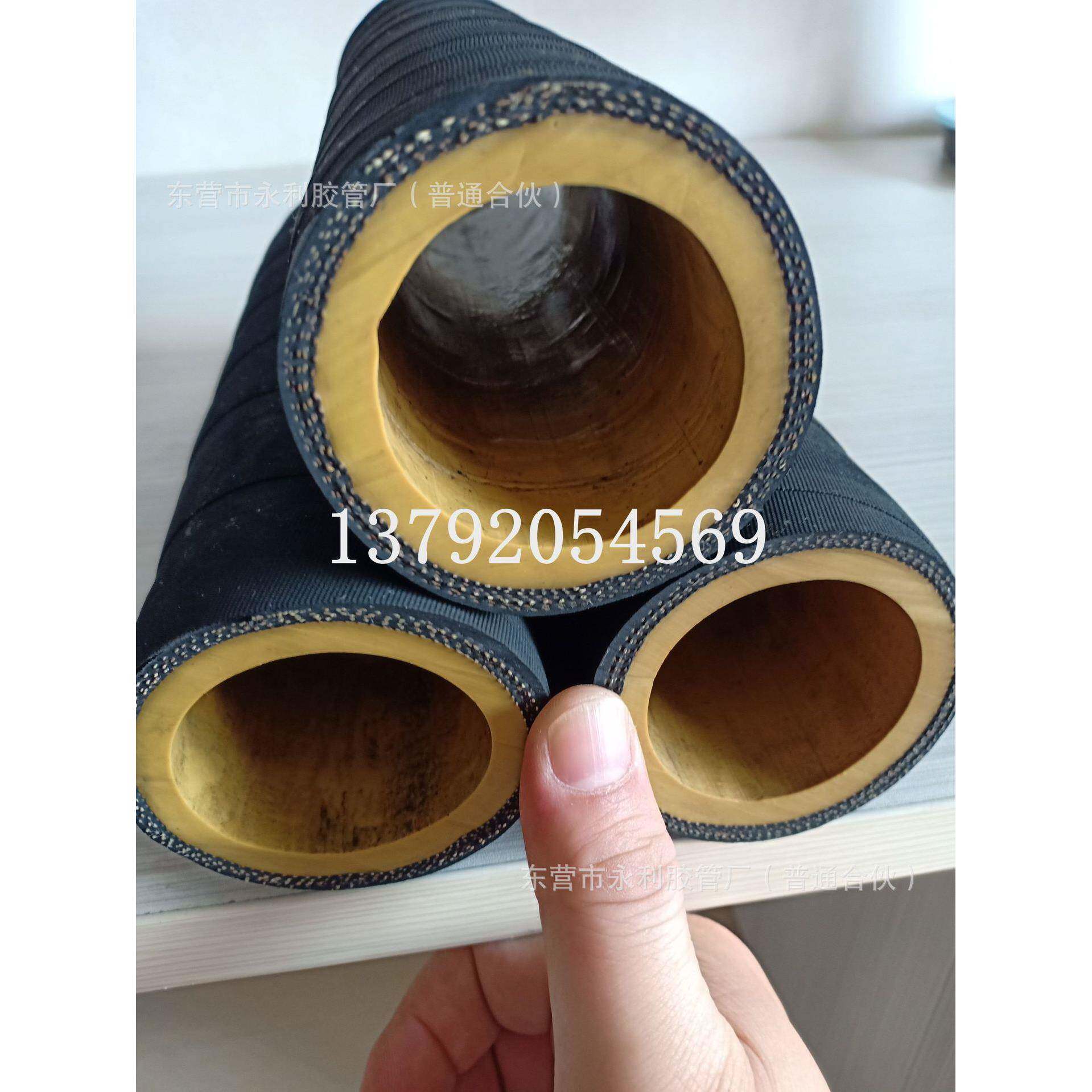 32mm-51mm夹布喷砂管高强度聚氨酯耐磨橡胶管质优价廉