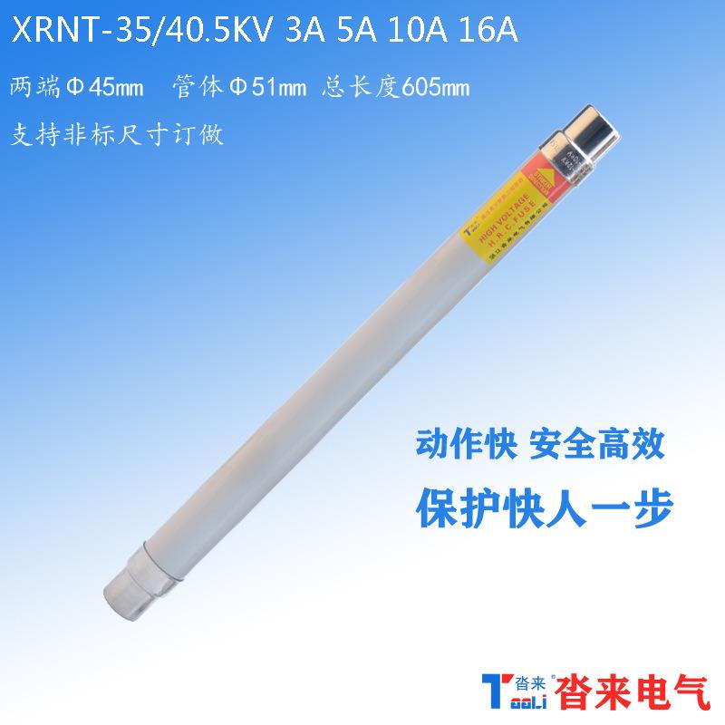 XRNT-35KV高分断能力熔断器沓来保险管40.5KV5A10A16A20A25A温控