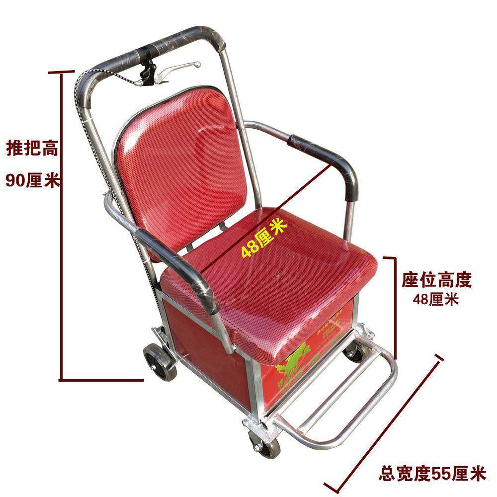 GZ6M老年推车可推可坐车助步购物休闲座椅轮椅四轮老人手扶轻便小