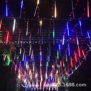 LED流星管户外流星雨灯星光夜空点缀流星管LED工程款流星管