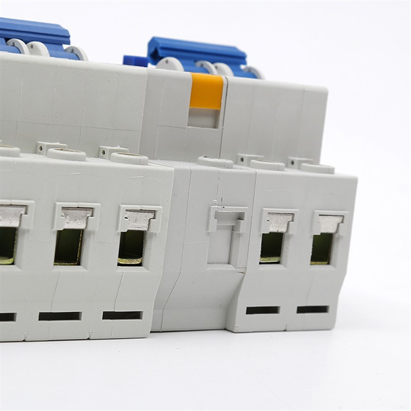 鑫威德小型断路器DZ47LE-63 4P空气开关带漏电 漏电保护断路器50A