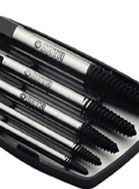 世达5件细牙断丝取出器套装螺丝取出工具取断螺丝拔取器世达09704