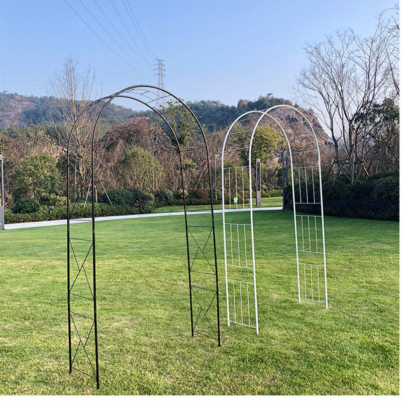 花园户外葡萄引路架拱门花架蔷薇爬藤架子月季丝瓜拱形攀爬花支架
