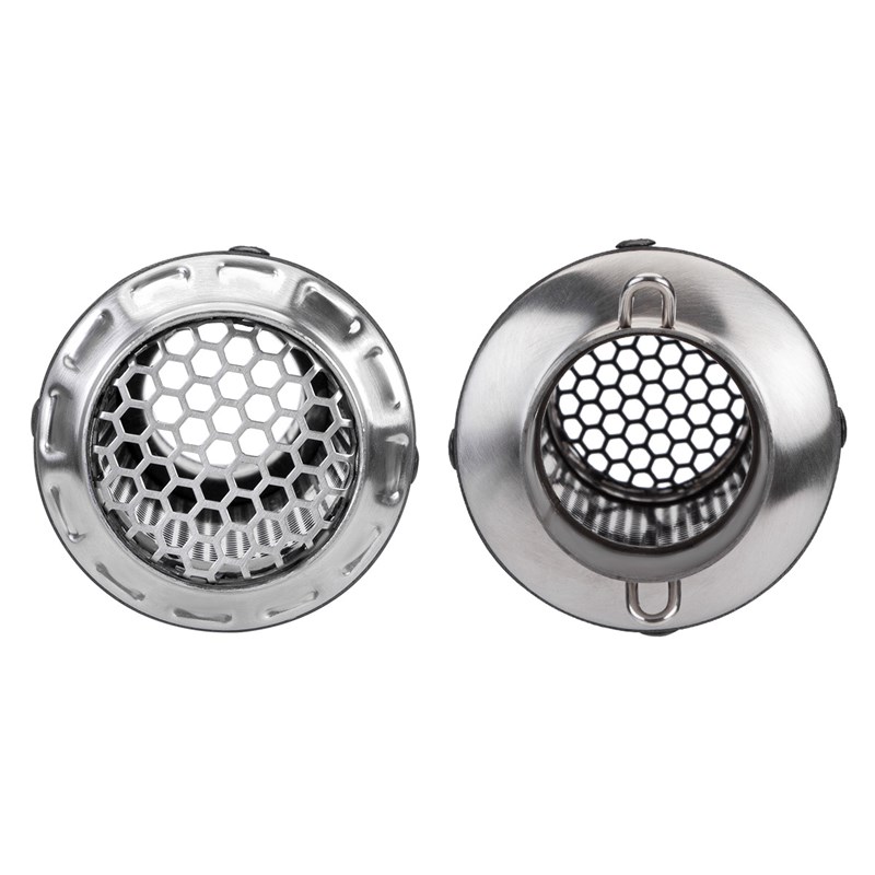 摩托车MT07 Z900 R3 MT09改装排气管 C28小圆筒花盖网 通用尾段