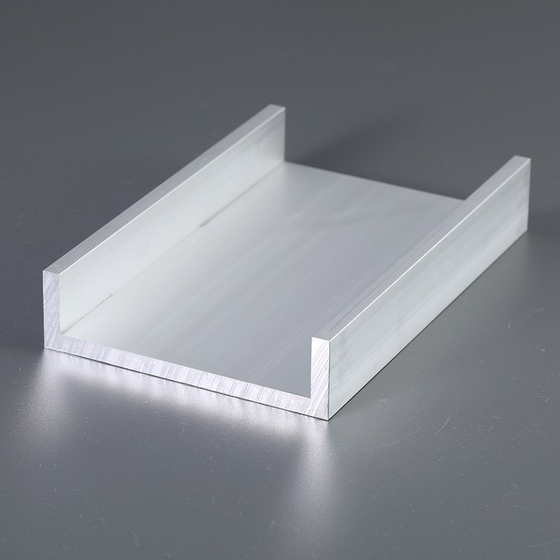 槽铝130*35*8铝合金槽铝工业氧化铝内径114mm铝槽钢C型铝厂商