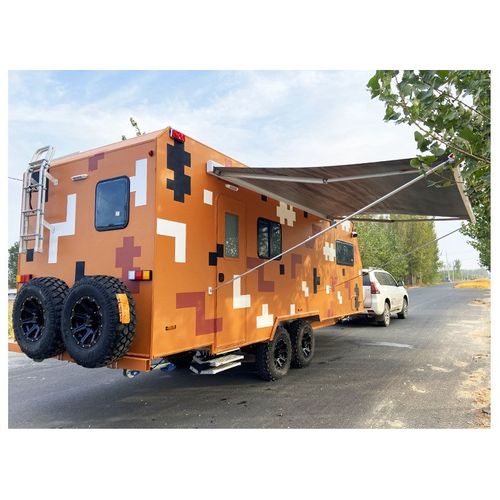 牵引式拖挂房车户外露营车可移动旅居特种车中置轴车后挂式房车