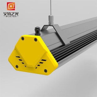 厂家直供6种配光角度2018新款 采用6063航空铝线性工矿灯外壳套件
