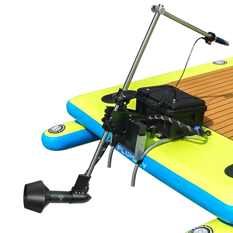 翻天65161电动船外机6000W船用电动推进器橡皮艇电动挂桨机船尾挂