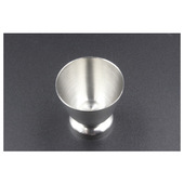 直销小酒杯不锈钢酒杯韩式 酒杯带座酒杯水杯定制