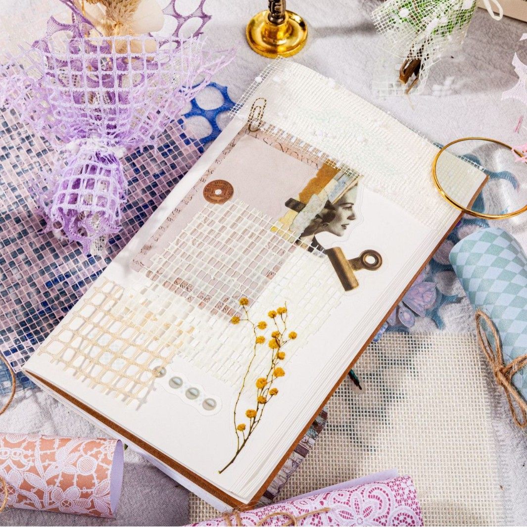 轻梦素材纸装饰痛板高颜值创意套装手账材料包素材纸痛包