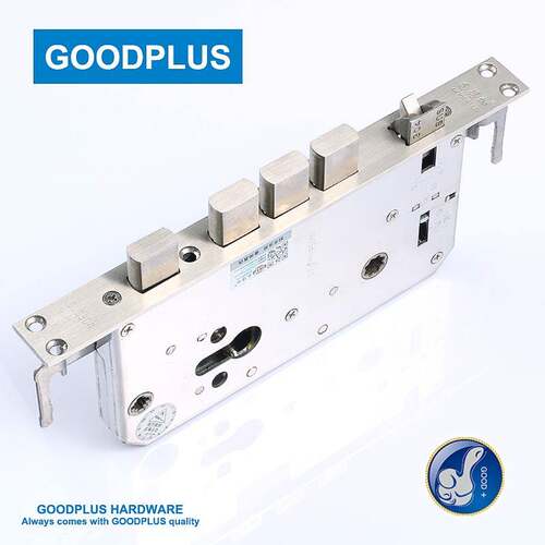 GOODPLUS固得加 防盗门锁体进户门不锈钢门实木门24方舌30大圆柱