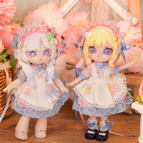 半见春序娃衣OB11玩偶裙子