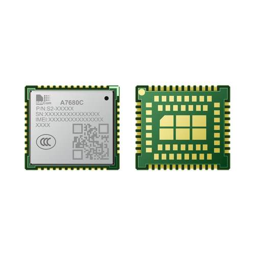 SIMCom/芯讯通 A7680C CAT1模块 硬件兼容SIM800C 全球小尺寸4G