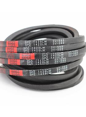 进口阪东BANDO三角皮带SPZ650LW SPZ662 SPZ670 SPZ687窄V带