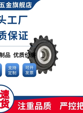 链轮单双轴承惰轮 DRC-25 35 40 50 60 DRCW-06 08 35 40